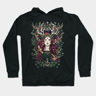 Wiccan pagan goddess Hoodie